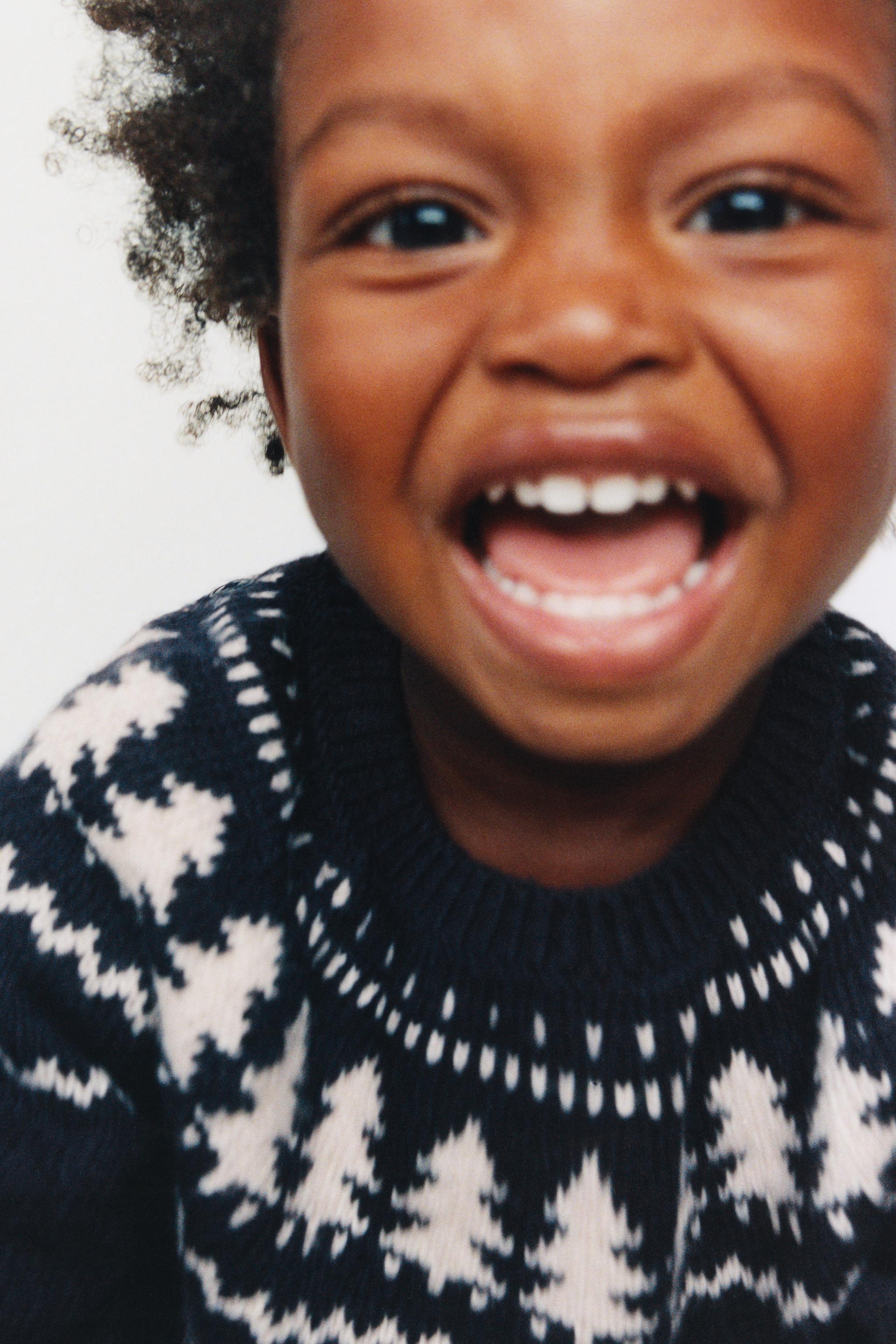 TREE JACQUARD KNIT JUMPER